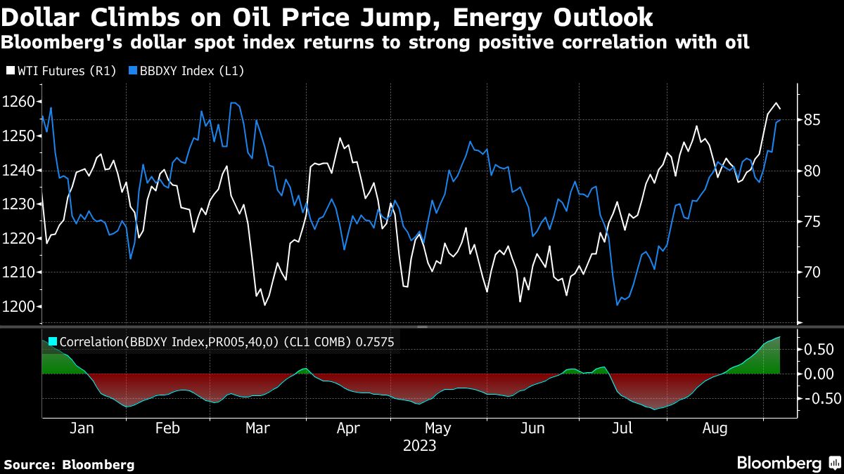 美元因石油价格上涨而攀升，能源展望.png