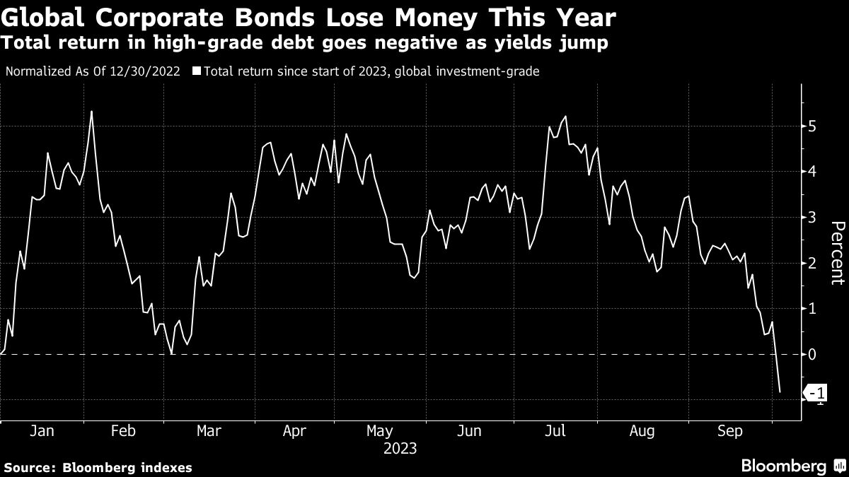 全球公司债券今年亏损