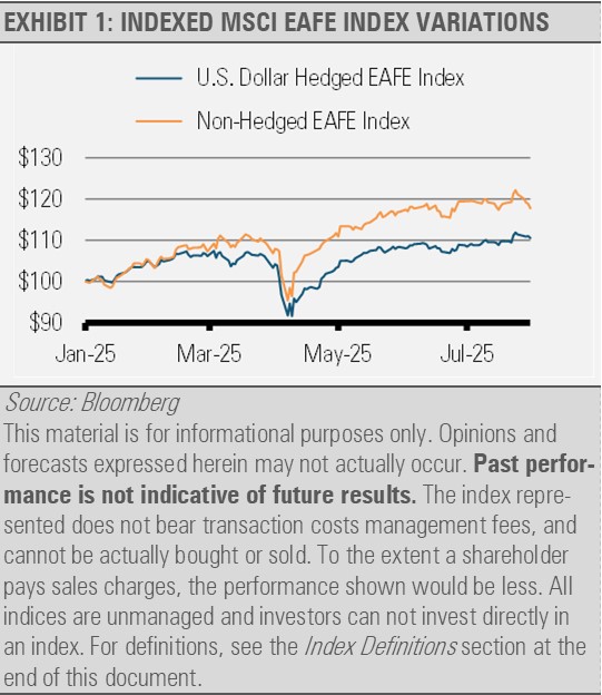 Indexed MSCI EAFE Index Variations