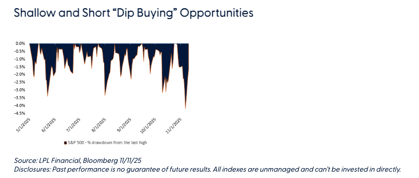 为什么 2025 年市场回调较浅且做空